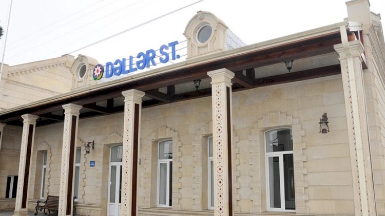    Dəllər dəmiryol stansiyasında sərnişindaşıma bərpa edildi   