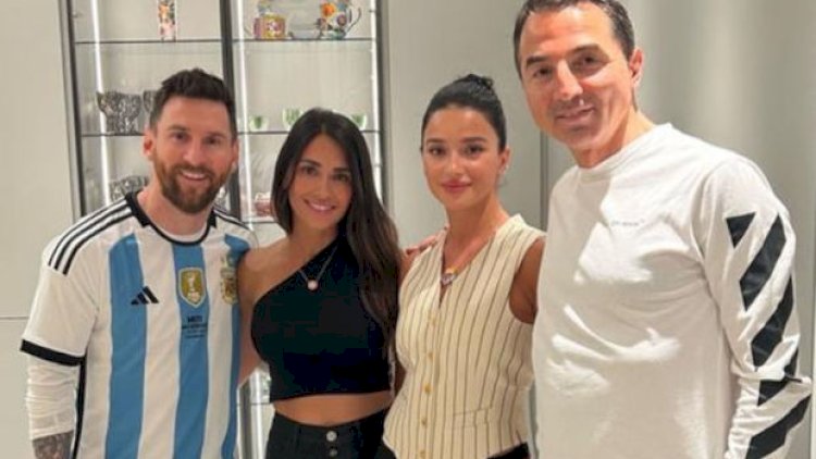    Messi azərbaycanlı iş adamı ilə paylaşım etdi   