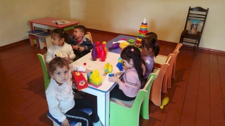    Ermənistanla sərhəddəki bağça 30 ildən sonra istifadəyə verildi   