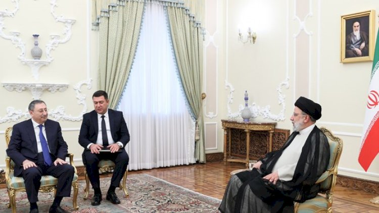    Xələf Xələfov İran prezidenti ilə görüşdü   