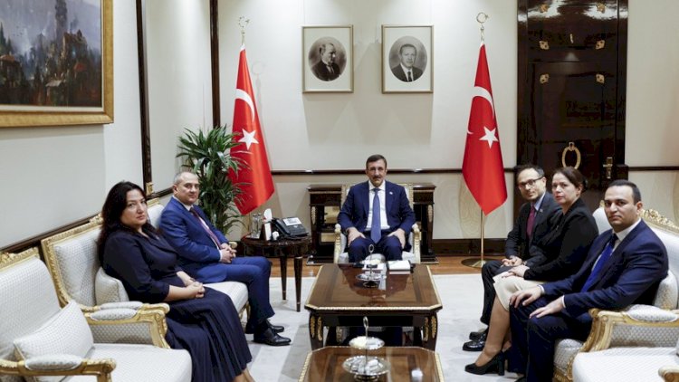   Ərdoğanın köməkçisi YAP nümayəndə heyətini qəbul etdi   