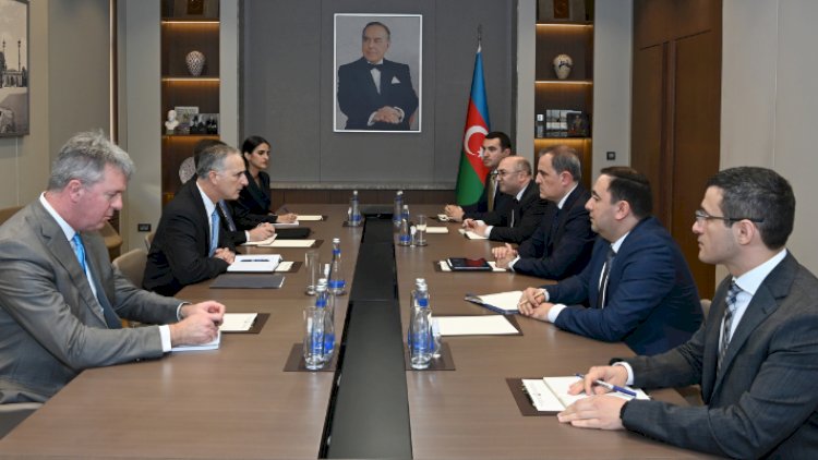    Ceyhun Bayramov ABŞ rəsmisini qəbul etdi   