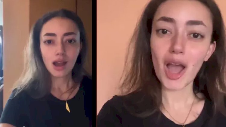    Fələstinli qadın bombardmanı saniyə-saniyə lentə aldı – Video   