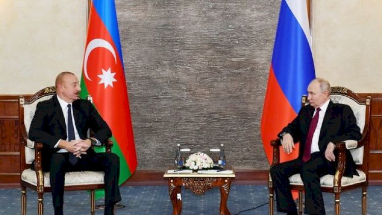    Bişkekdə İlham Əliyev Vladimir Putin ilə görüşdü   