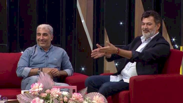    Rafael canlı efirə motosikletlə, Coşqun atla gəldi - Video   