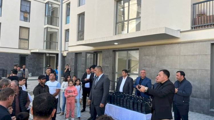    Bakıdan Füzuliyə yola salınan 117 sakinə mənzillərinin açarları təqdim olundu   