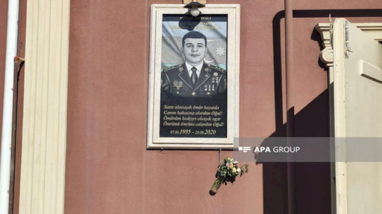    Naxçıvanda şəhidin evi yandı - Fotolar   