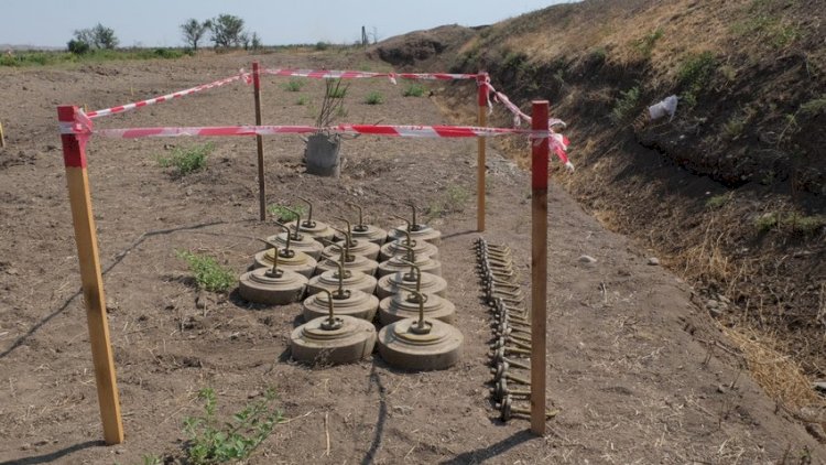    Azad edilmiş ərazilərdə 581 yeni mina aşkarlandı   