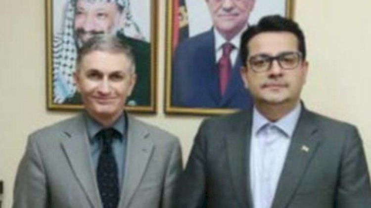    İran səfiri Bakıda fələstinli vəzifədaşı ilə görüşdü   