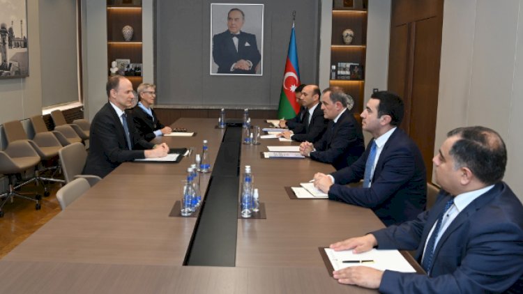    Nazir yeni səfirin etimadnaməsini qəbul etdi   