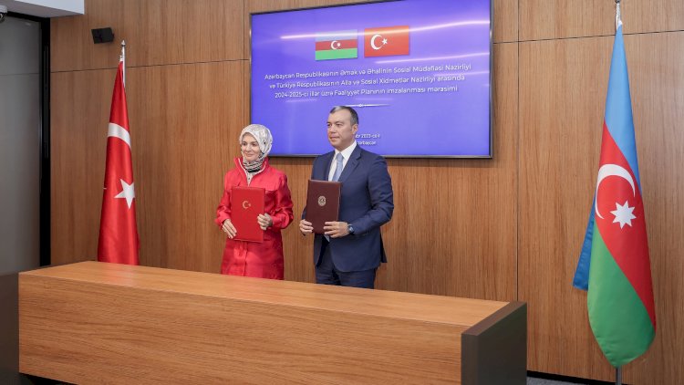    Türkiyə və Azərbaycan arasında daha bir sənəd imzalandı - Fotolar   
