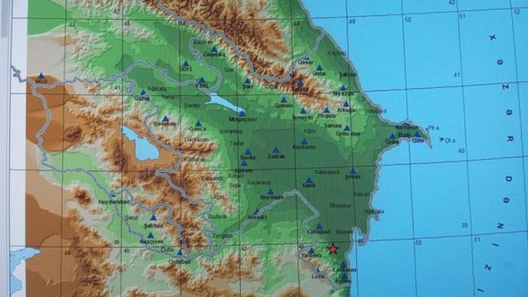    Gecə Azərbaycanda zəlzələ oldu   