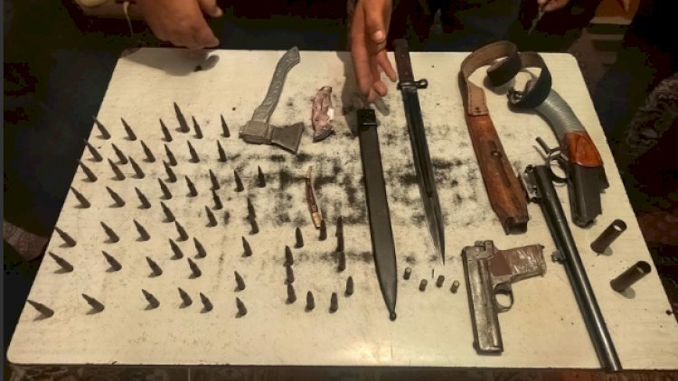    Sabirabad sakininin evində silah aşkarlandı   
