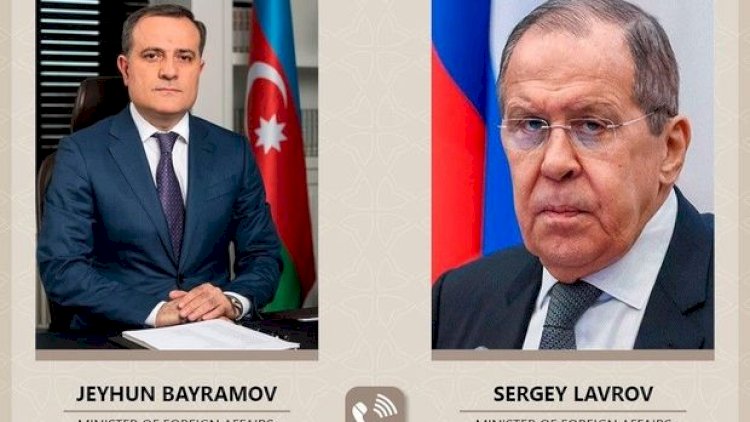    Ceyhun Bayramov Lavrovla danışdı   