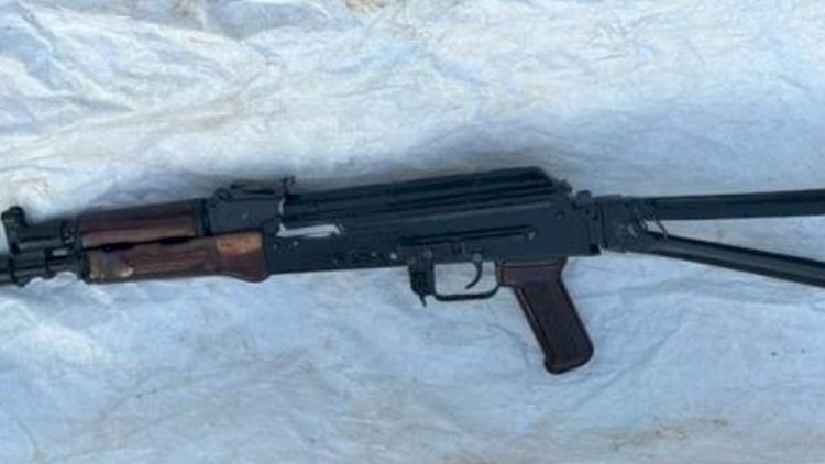    Məhkumun gizlətdiyi “Kalaşnikov” görün hardan tapıldı   