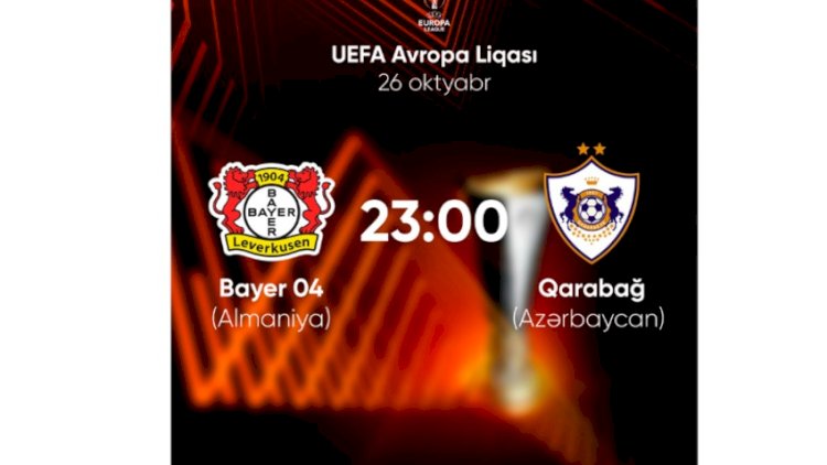   Bu gün “Qarabağ” “Bayer”in qonağı olacaq    