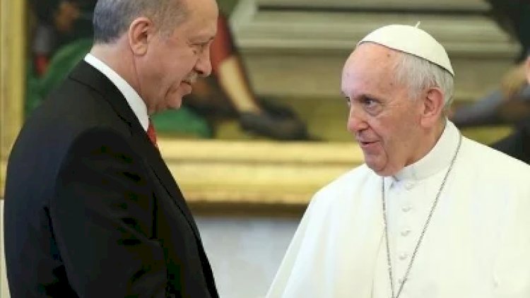    Ərdoğan və Papa arasında telefon söhbəti oldu   