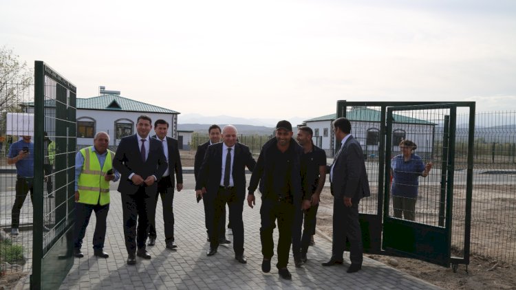    Ağalıya köçən ailələrə mənzillərin açarı təqdim edildi - Fotolar   