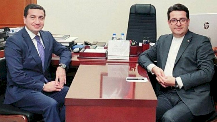    Hikmət Hacıyev İranın ölkəmizdəki səfiri ilə görüşdü   