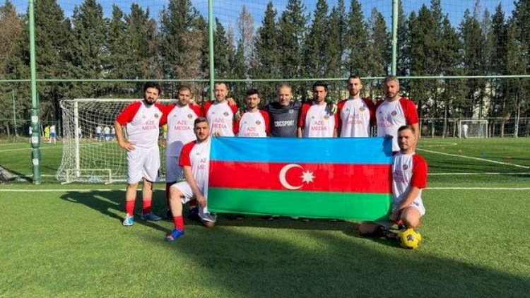    Azərbaycanın idman jurnalistləri beynəlxalq turnirdə üçüncü oldu   
