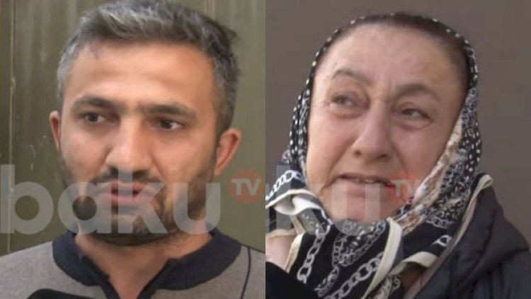    Sumqayıtda evə silahlı hücum edən şəxsin anası DANIŞDI - VİDEO   