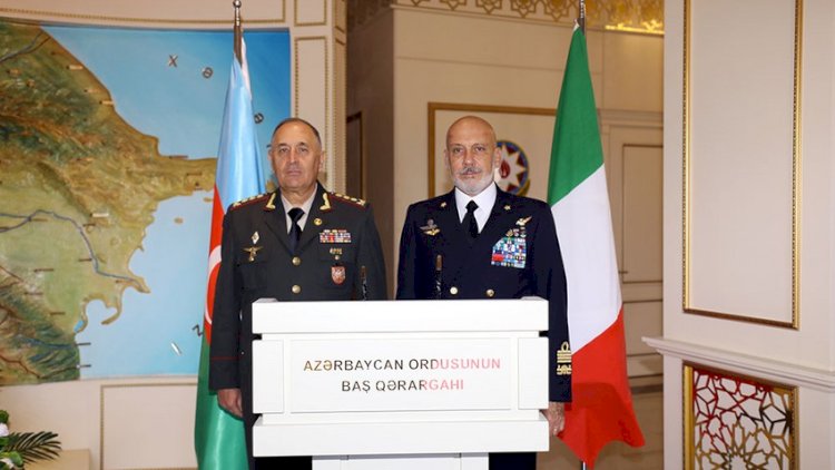    Kərim Vəliyev italiyalı vəzifədaşı ilə görüşdü   