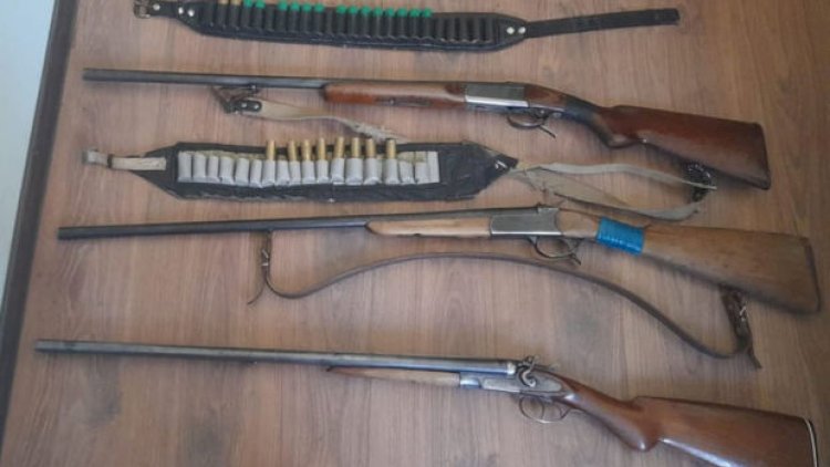    Lerik sakinlərindən qanunsuz saxlanılan odlu silahlar aşkarlandı   