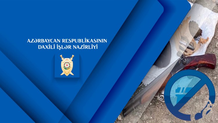    Binədə sakinlərdən odlu silahlar götürüldü   