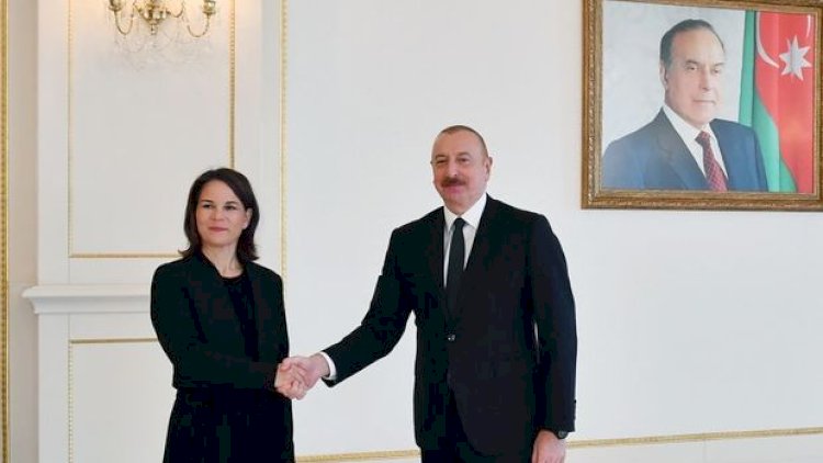    İlham Əliyev Almaniyanın xarici işlər nazirini qəbul etdi   
