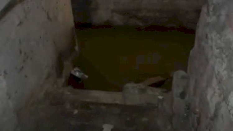    Bakıda yaşayış binasının zirzəmisi çirkab sularla doldu - Video   