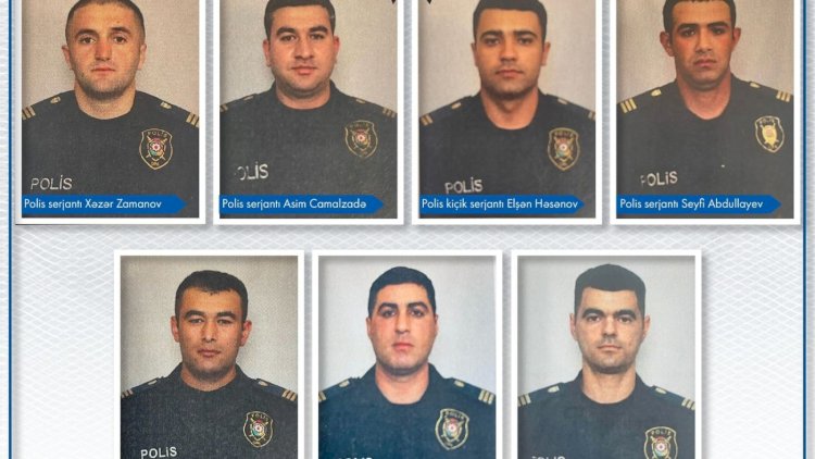    Prezident şəhid polisləri təltif etdi   