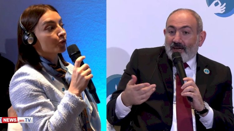    Leyla Abdullayeva Paşinyanla debata çıxdı və elə bir cavab verdi ki...   