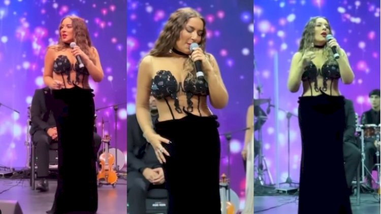    Tünzalə toya elə bir paltar geyindi ki...   - Video