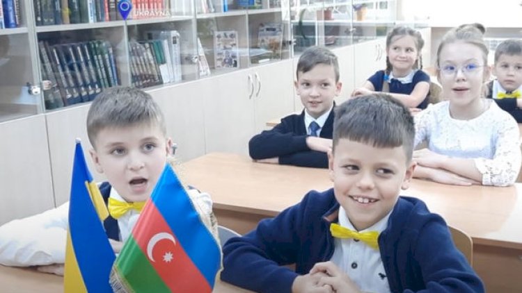    Ukraynada Azərbaycan dili fənni tədris olunmağa başladı - Video   
