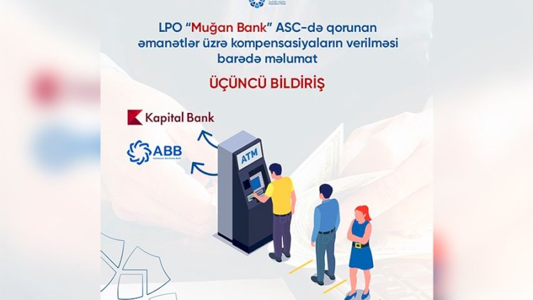    “Muğanbank”ın əmanətçilərinə bu banklarda kompensasiya ödəniləcək   