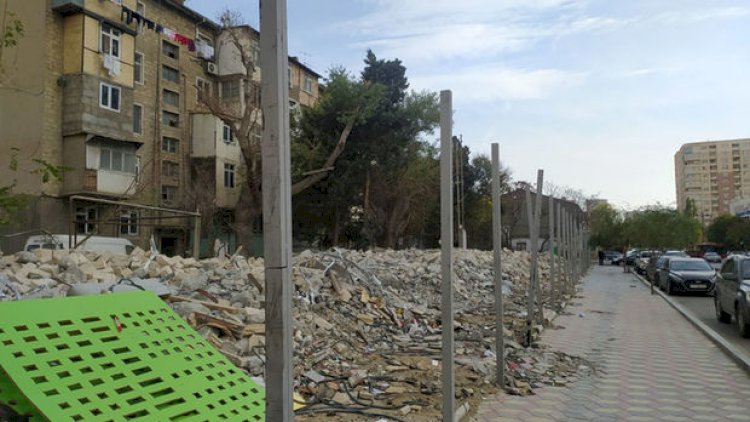    Bakıda söküntü qərarı: Yeni park salınacaq? - Fotolar   