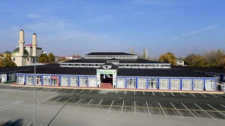    Naxçıvanda “Yaşıl bazar” ticarət kompleksi istifadəyə verildi   