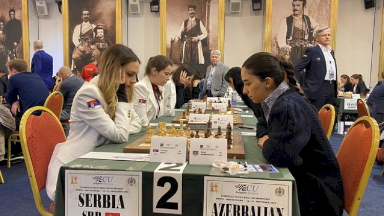    Qadın şahmatçılarımız Avropa çempionatını gümüş medalla başa vurdular - Foto   