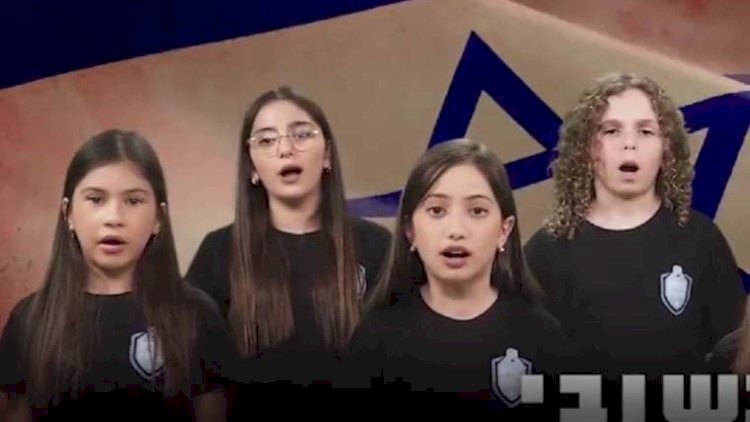    İsrailli uşaqların oxuduğu mahnı tənqid olundu   