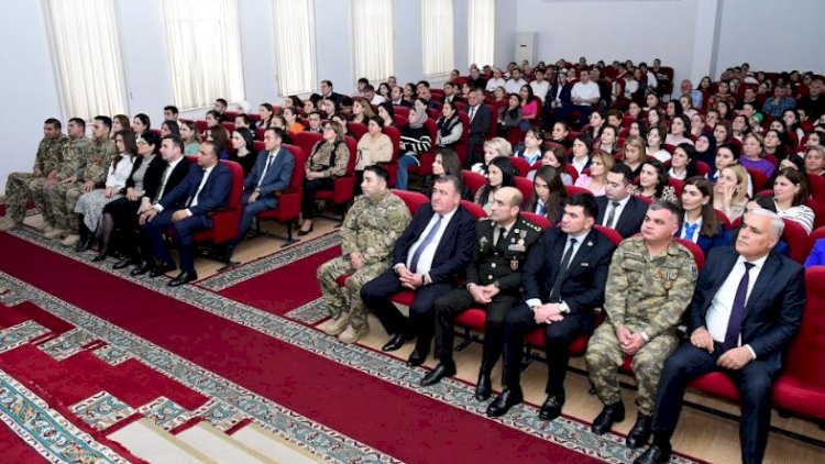    “Heydər Əliyev və müasir Azərbaycan gəncliyi” mövzusunda  tədbir   - Fotolar