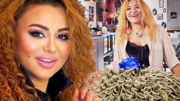    Vəfa Zeynalovaya dollar çələngi - Fotolar   