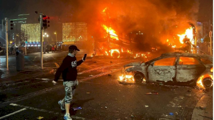    İrlandiyada iğtişaşlar: 34 nəfər saxlanıldı   