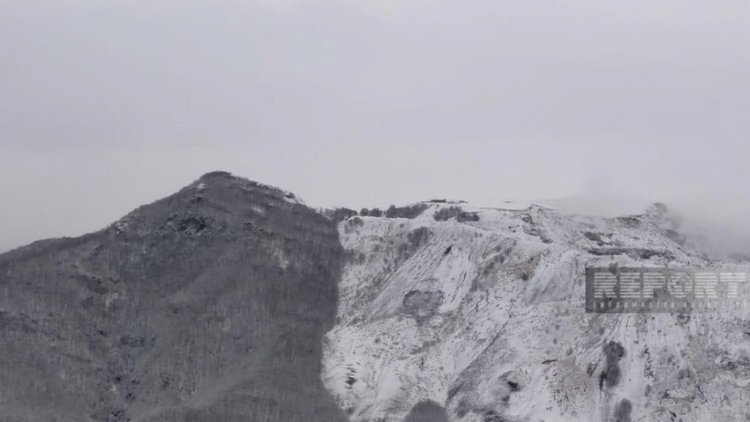    Qərb bölgəsinin dağlıq rayonlarına ilk qar yağdı    