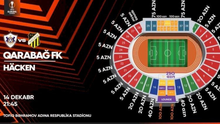    “Qarabağ“ın qrupdakı son oyununun biletləri satışda    
