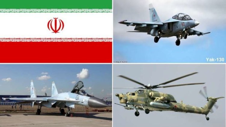    İran Rusiyadan döyüş və təlim təyyarələri, hücum helikopterləri alır   
