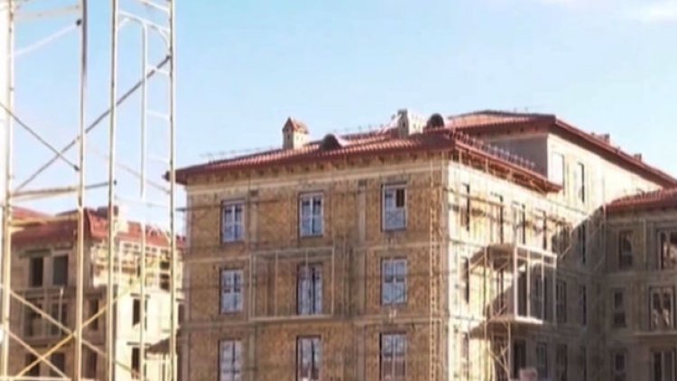    Şuşada aparılan bərpa-quruculuq işlərindən görüntülər - Video   