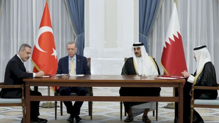    Türkiyə ilə Qətər arasında 11 sənəd imzalandı   