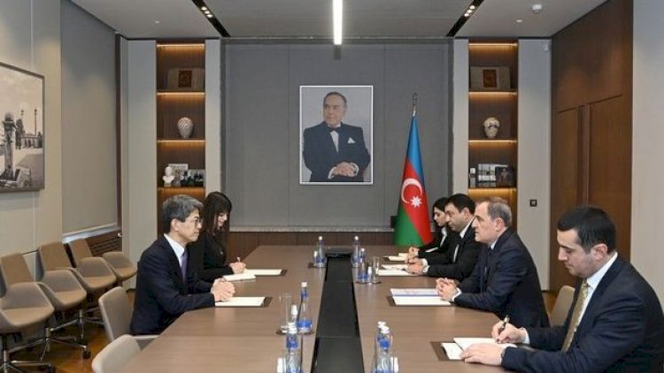    Ceyhun Bayramov Yaponiyanın ölkəmizdəki səfiri ilə görüşdü   