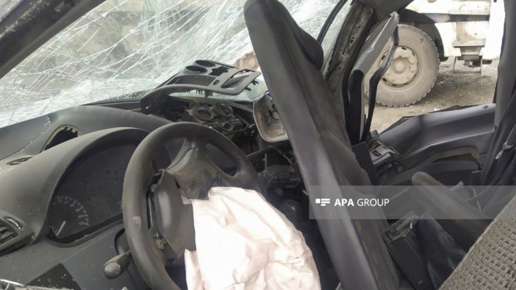    Qusarda avtobus dərəyə aşıb - Xəsarət alanlar var   
