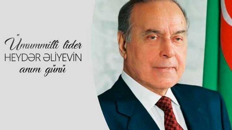    Heydər Əliyevin anım günüdür - VİDEO   